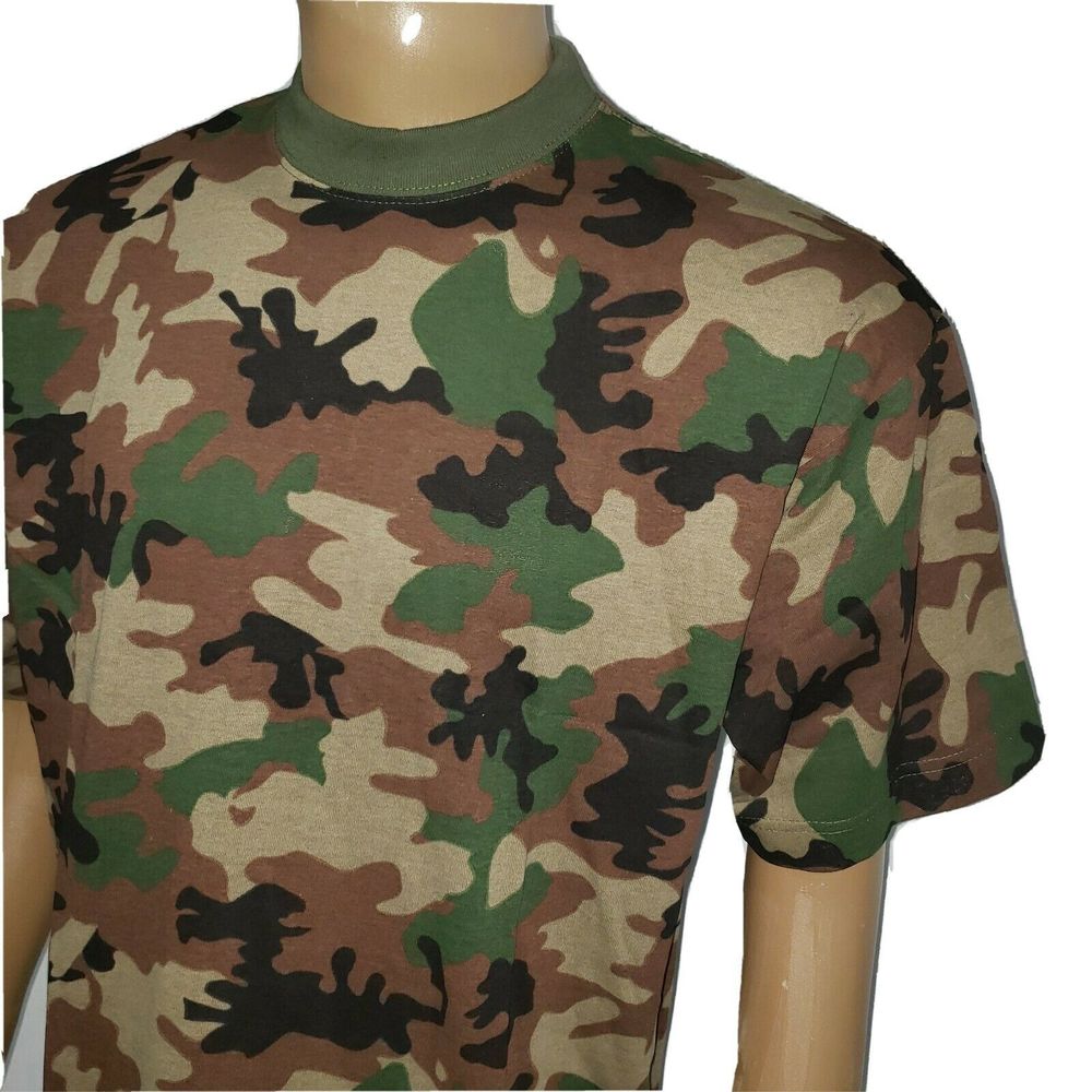 Anabil USA Camo Tee Shirt Mens XL Hunting Army